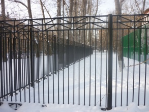 Сварные заборы с утрамбовкой щебнем 90 метров фото цена за метр под ключ