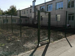 3D заборы для школы 15 метров фото в Заволжье