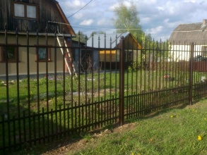 Сварные заборы с утрамбовкой щебнем 12 метров фото в Заволжье