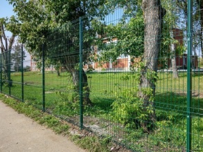 3D заборы для школы 90 метров фото в Заволжье