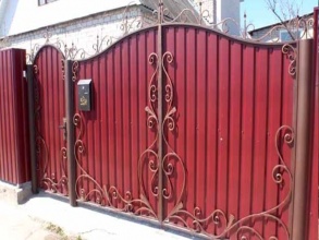 Калитка - пример 1 фото в Заволжье